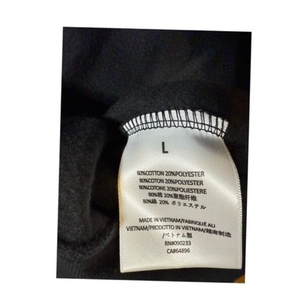 (L) NWT $250 Fear of God Essentials Stretch Limo Hoodie Black - Picture 6 of 7